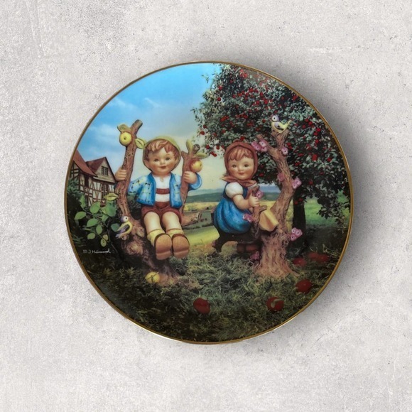 M.I Hummel “ Apple Tree‎ Boy and Girl” from Little Companions - Picture 2 of 3